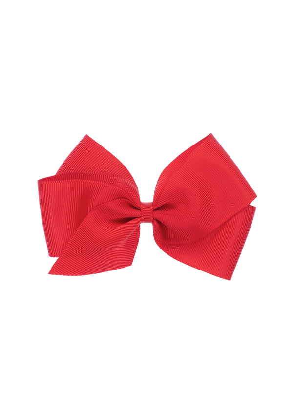 Red Large Bow Clip