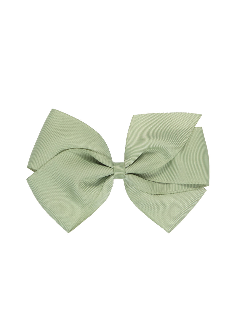 Spring Moss Large Bow Clip