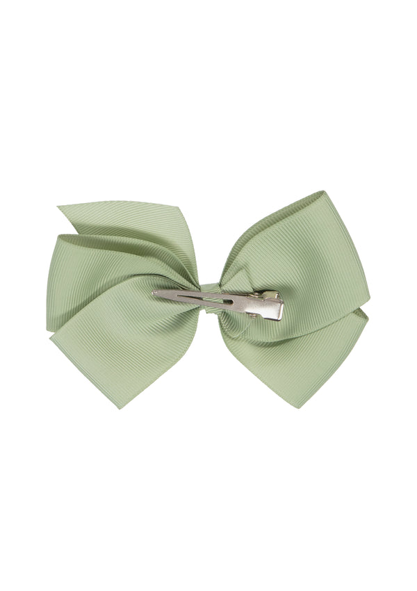 Spring Moss Large Bow Clip