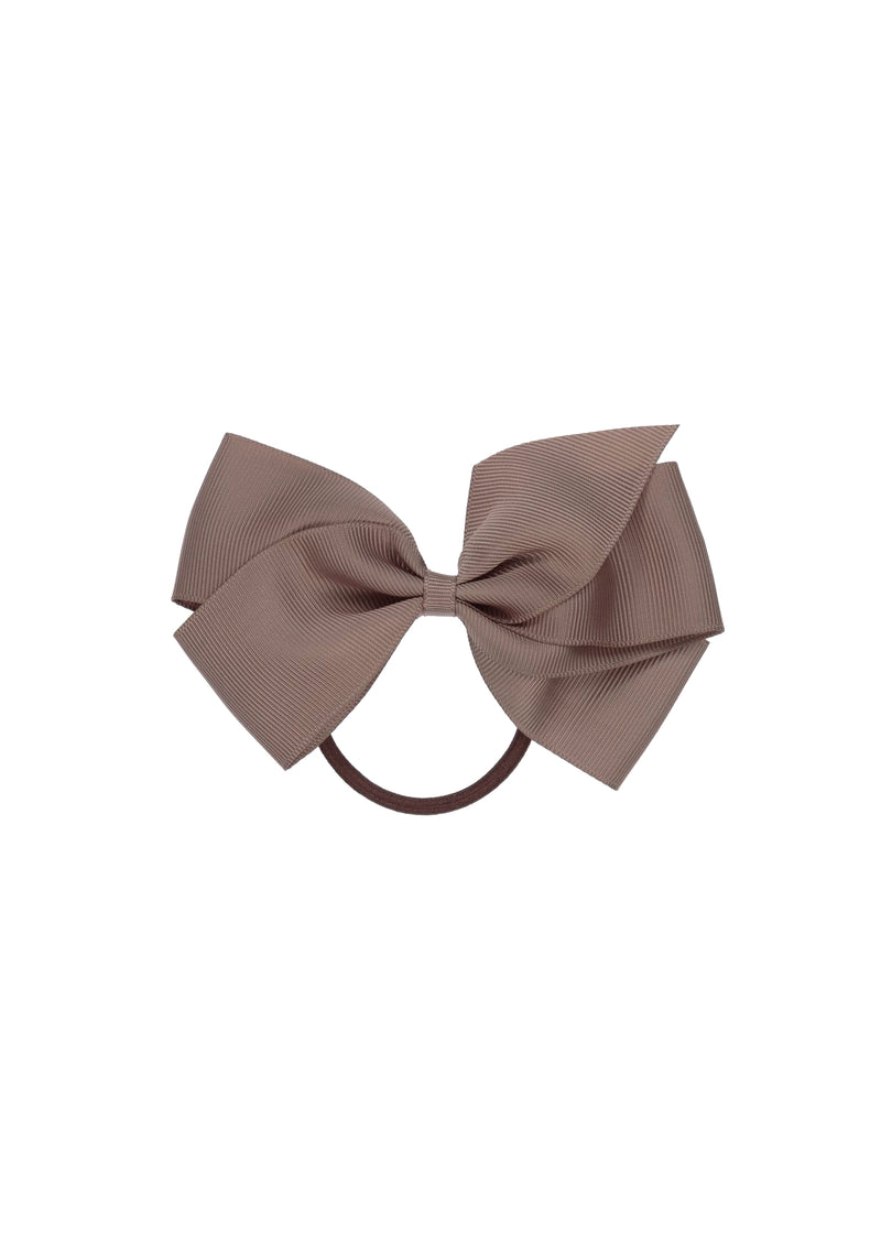 Cocoa Large Bow Elastic