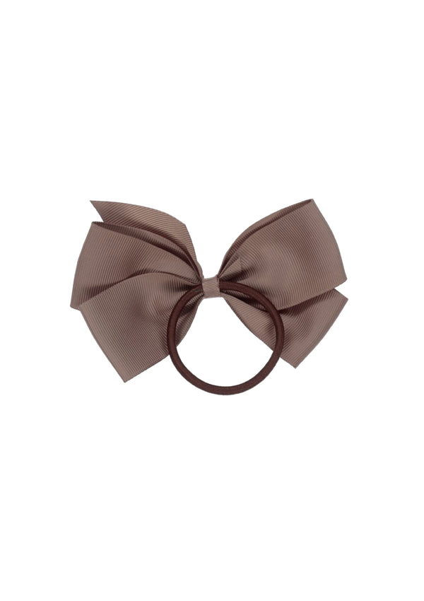 Cocoa Large Bow Elastic