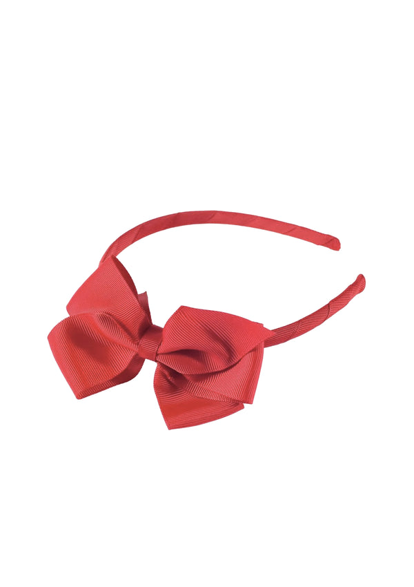 Red Bow Hairband