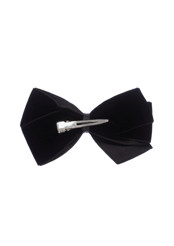 Black Velvet Large Bow