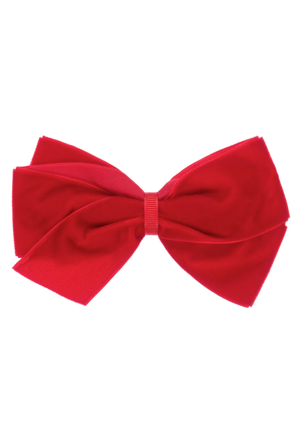 Red Velvet Large Bow