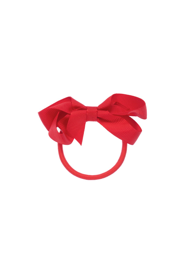 Red Medium Bow Elastic