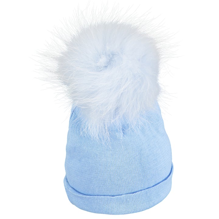 Blue Cotton Hat