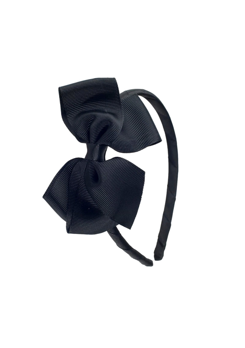 Black Bow Hairband