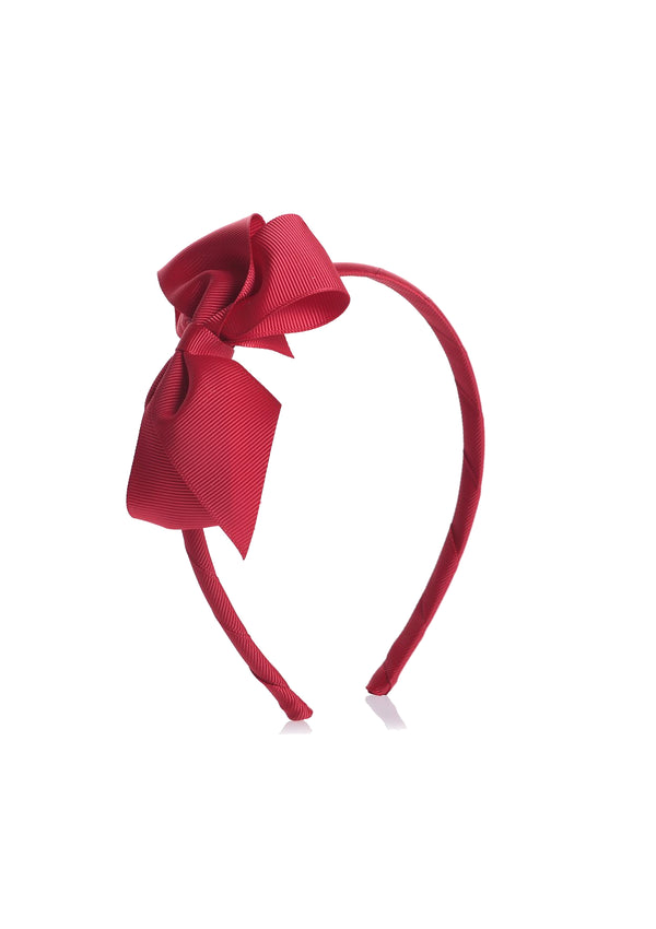 Red Bow Hairband