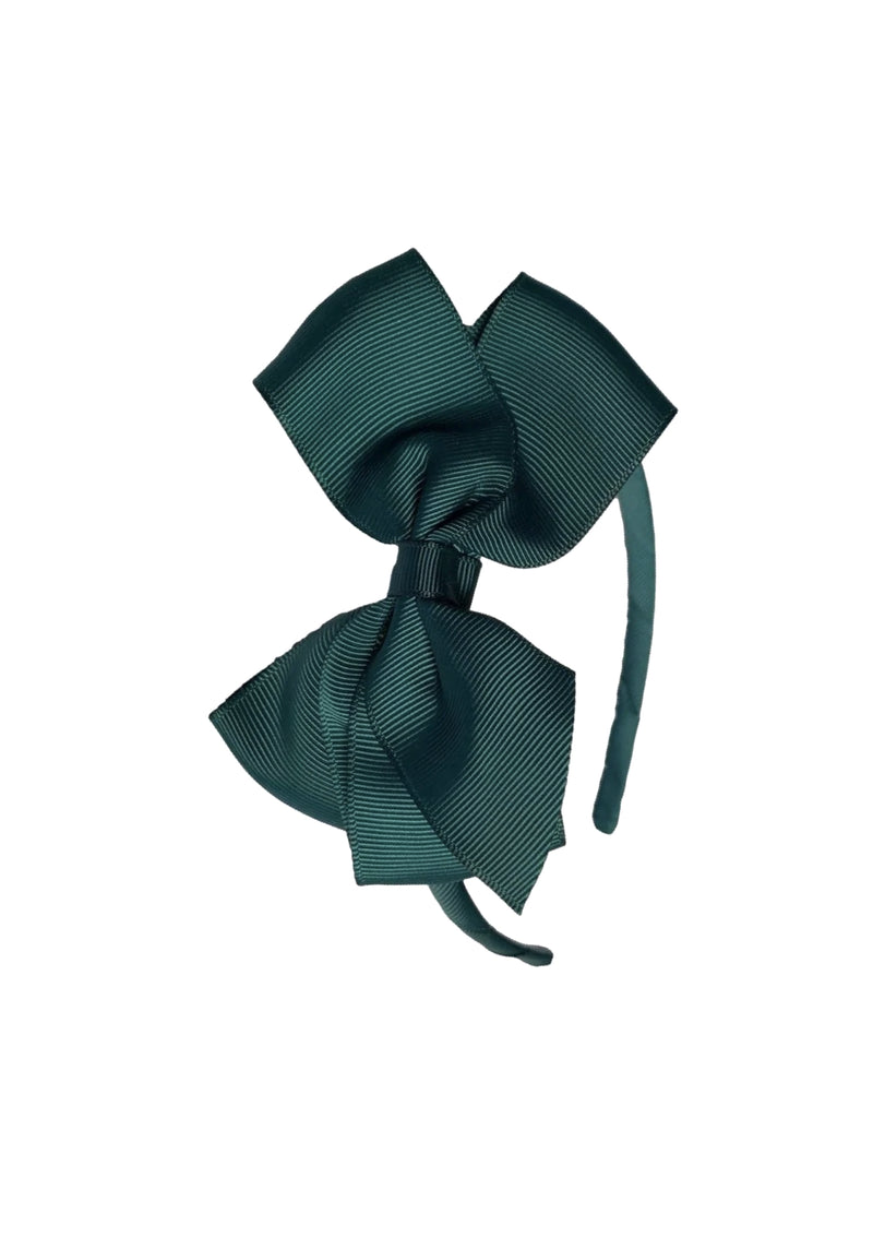 Teal Bow Hairband