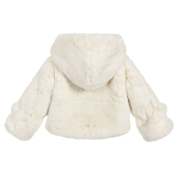 Premium Cream Hooded Jacket