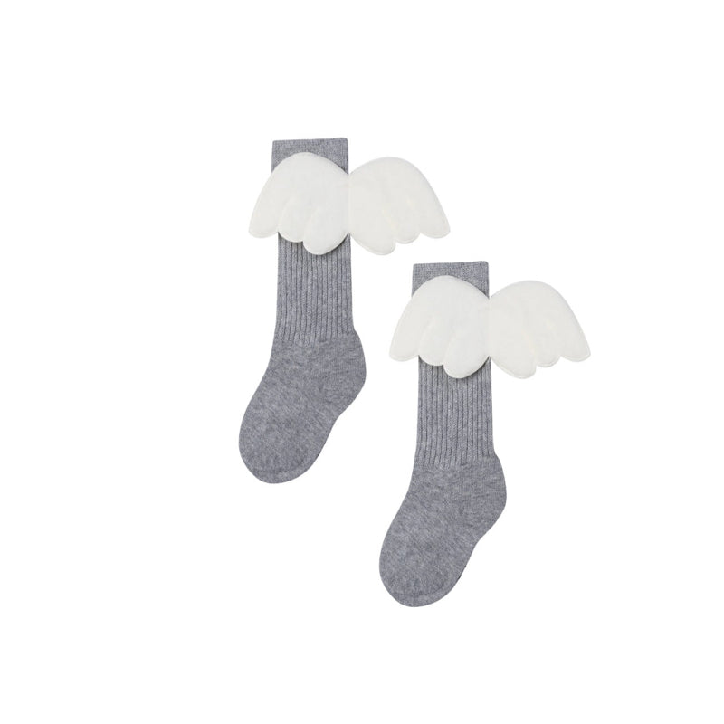 Grey Wings Socks