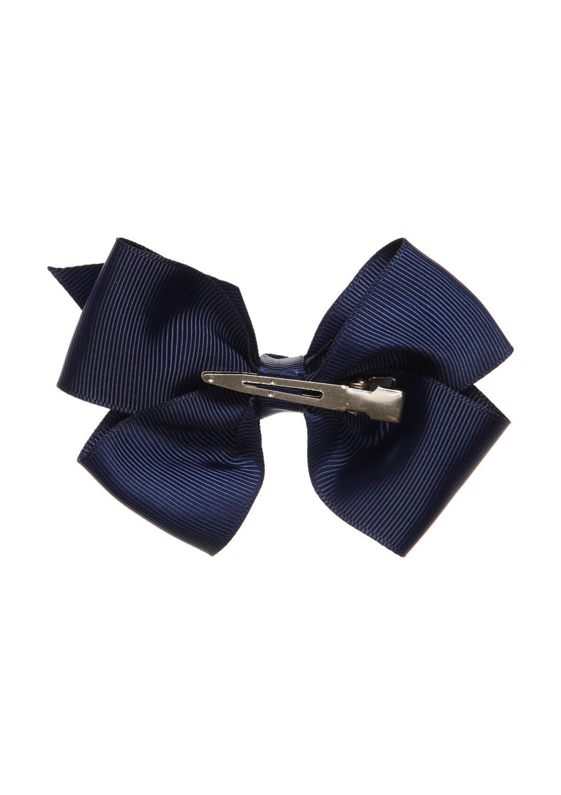 Navy Pearl Bow