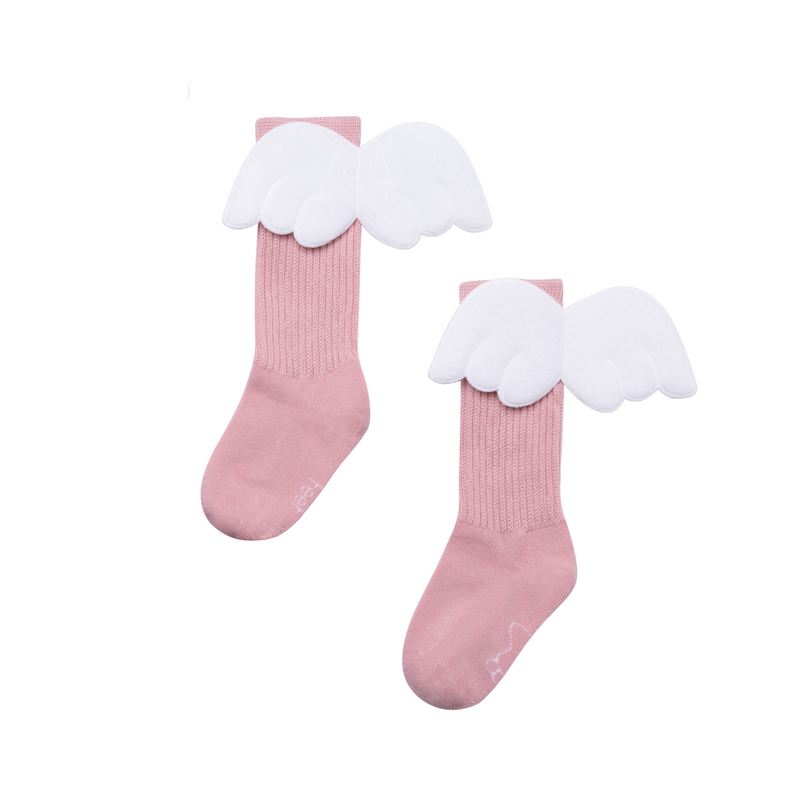 Pink Wings Socks