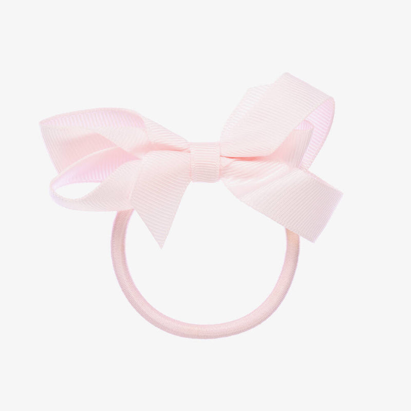 Baby Pink Medium Bow Elastic