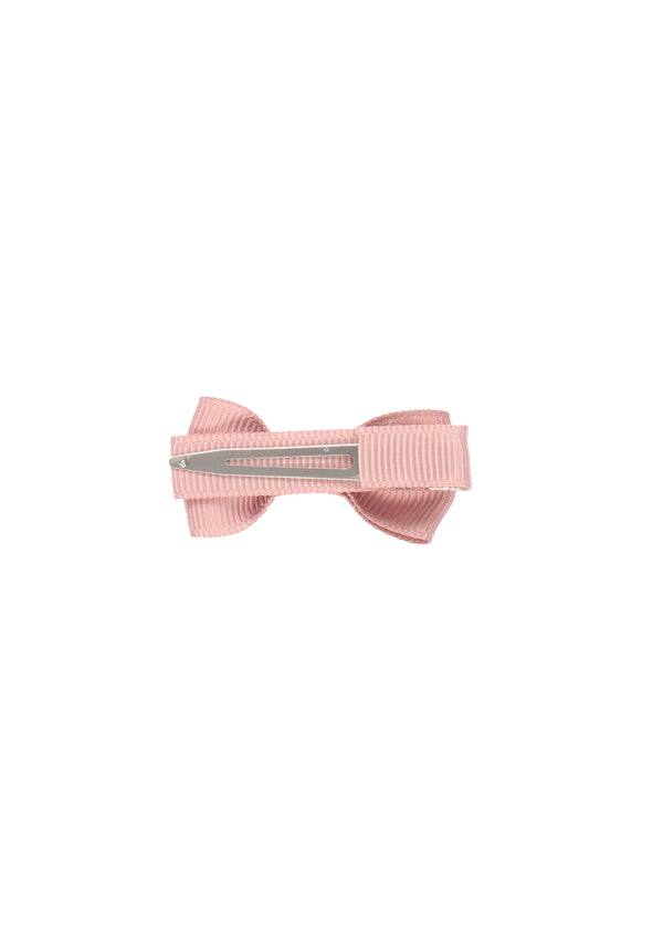 Dusty Pink Small Bow Clip