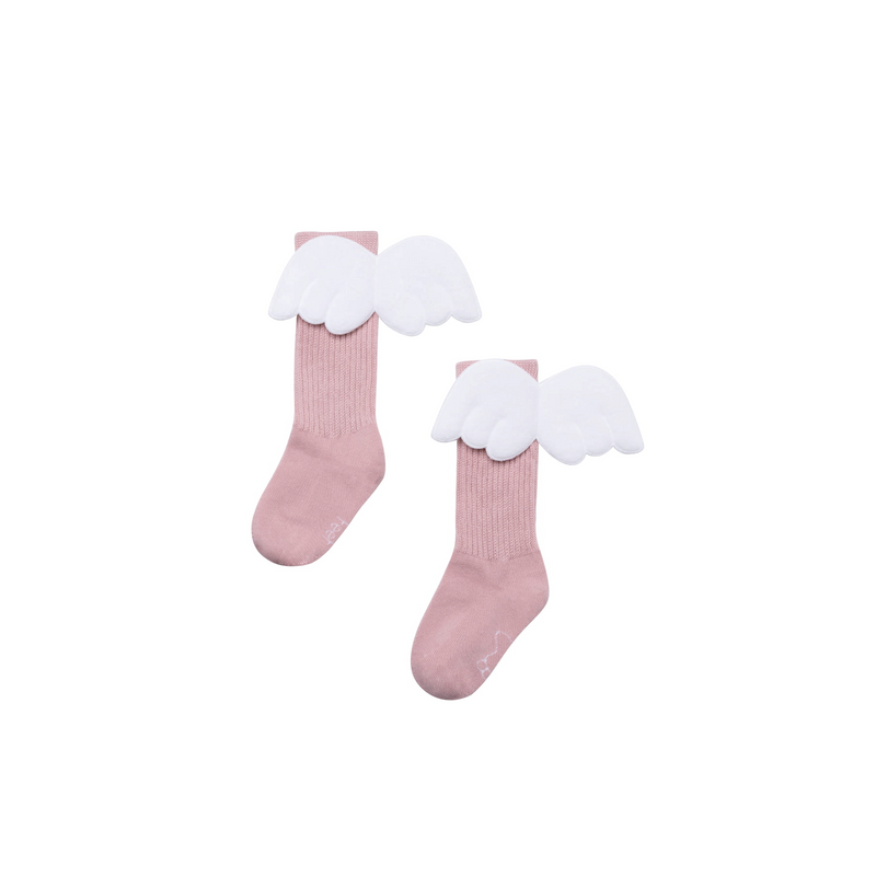 Pink Wings Socks