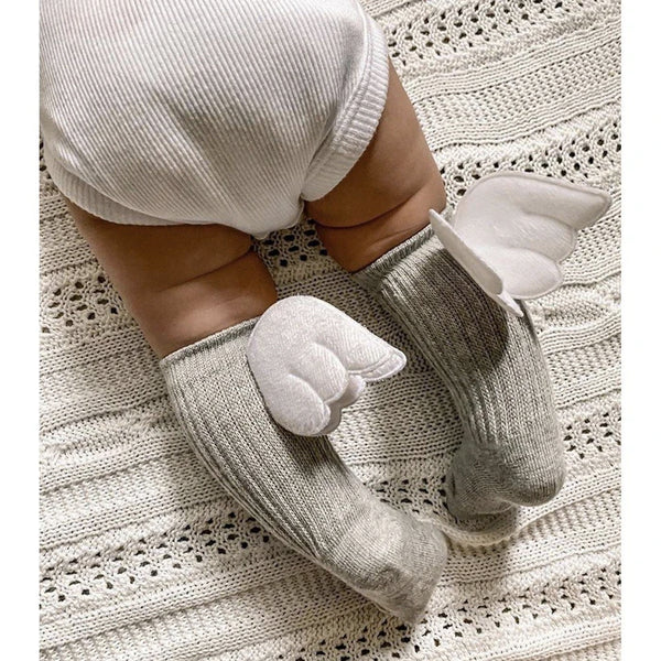 Grey Wings Socks